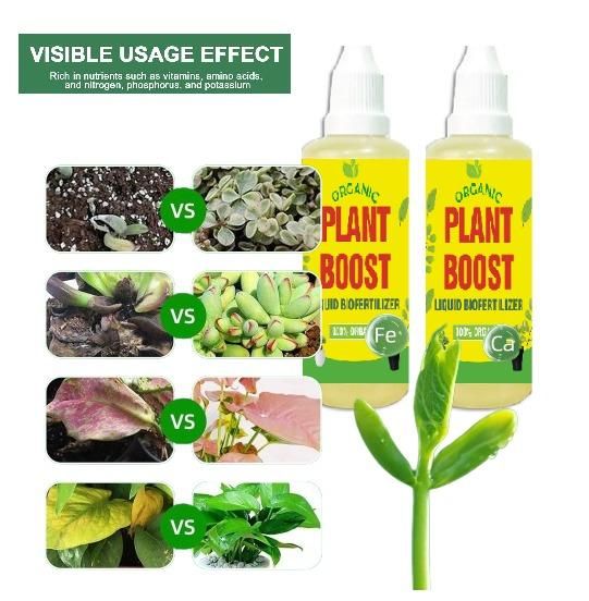 Plant Boost – Organic Liquid Biofertilizer for All Crops (PACK OF 5)