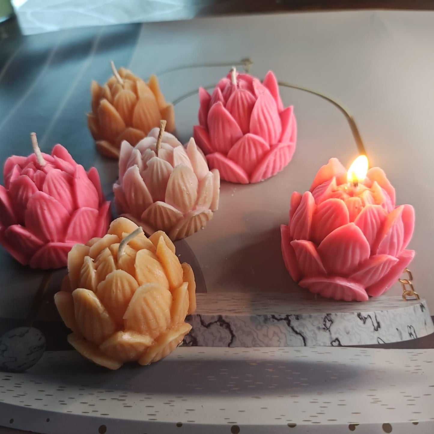 Arwan Aroma's Lotus Aromatherapy Candle (Pack of 3)