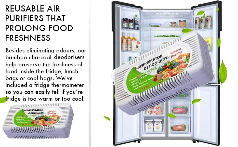 Refrigerator Odor Eliminator Deodorant (Pack of 2)