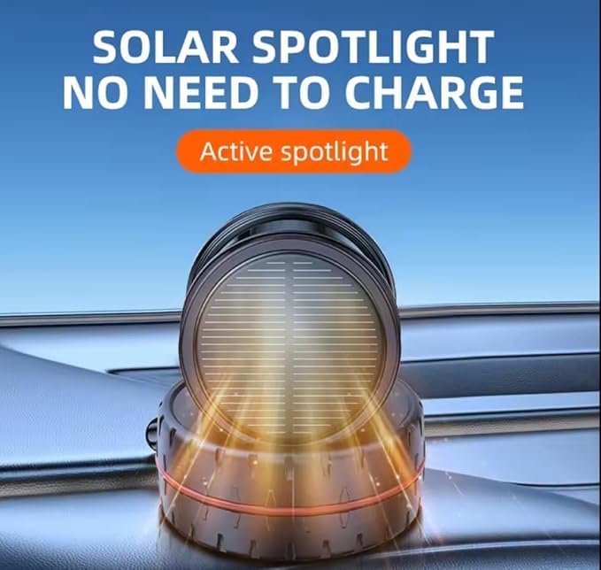 Car Wheel Perfume – Solar Powered