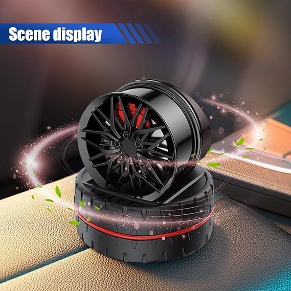Car Wheel Perfume – Solar Powered