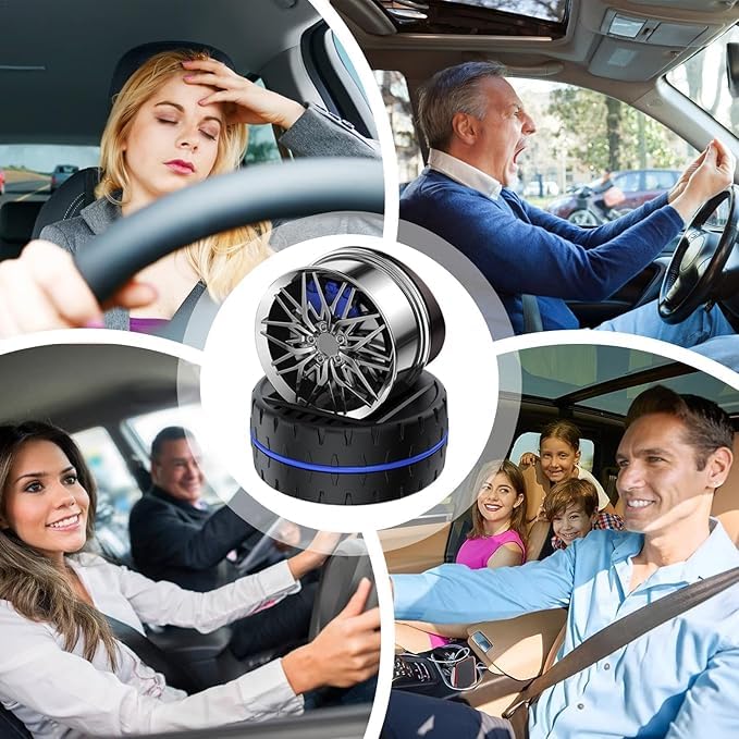 Car Wheel Perfume – Solar Powered